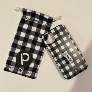 iPhone 11 loopy plaid case